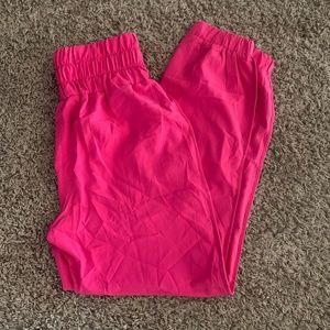 Hot Pink Joggers